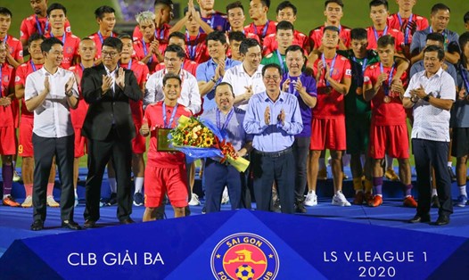 Câu lạc bộ Sài Gòn thay máu đội hình "sốc" chỉ sau V.League 2020 kết thúc 3 ngày. Ảnh: VPF