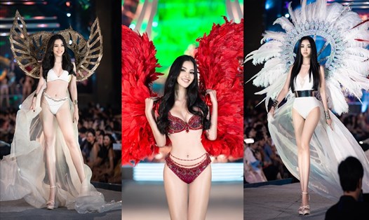 Hoa hậu Việt Nam 2020 thu hút với phần xuất hiện của 3 người đẹp Tiểu Vy, Phương Nga, Thúy An. Ảnh: SV