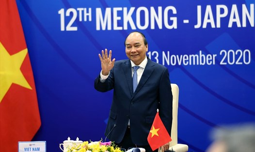 Hội nghị cấp cao Hợp tác Mekong-Nhật Bản lần thứ 12 diễn ra ngày 13.11 theo hình thức trực tuyến. Ảnh: Bộ Ngoại giao