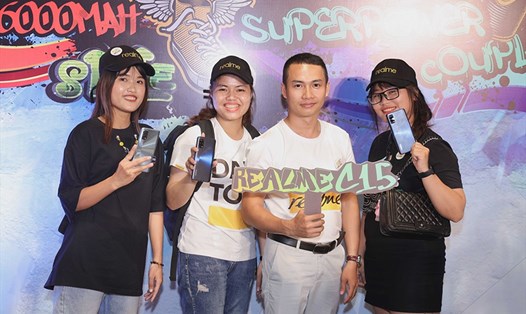 Ra mắt điện thoại Realme C15 tại Việt Nam. Ảnh: Phương Mai.