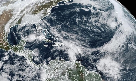 Mùa bão kỷ lục Đại Tây Dương tăng lên 30 với sự hình thành của bão Iota. Ảnh: Trung tâm Bão Quốc gia Mỹ.