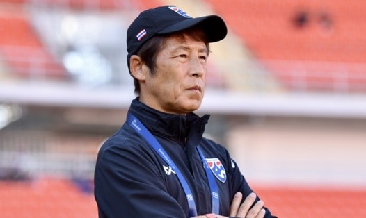 HLV Akira Nishino cam kết đưa tuyển Thái Lan lên tầm cao mới. Ảnh: Siam Sport.