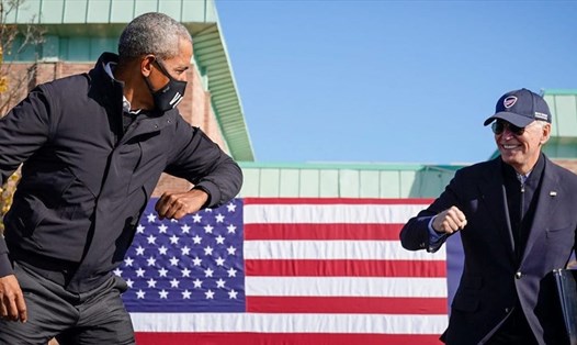 Ông Barack Obama và ông Joe Biden. Ảnh: Getty Images