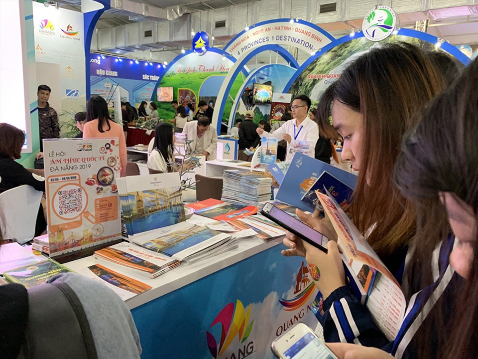 Đà Nẵng tham gia Hội chợ du lịch Hà Nội 2020. Ảnh: Sở Du lịch