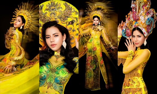 Minh Tâm từng được kì vọng tại Hoa hậu Việt Nam 2020. Ảnh: NSCC