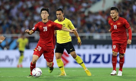 Trận đấu giữa Malaysia và đội tuyển Việt Nam diễn ra ngày 30.3.2021. Ảnh: AFF