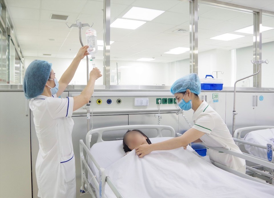Bệnh nhân đột quỵ trẻ tuổi tại Trung tâm đột quỵ não – Bệnh viện Trung ương Quân đội 108. Ảnh: Bệnh viện cung cấp. Bệnh nhân đột quỵ trẻ tuổi tại Trung tâm đột quỵ não – Bệnh viện Trung ương Quân đội 108. Ảnh: Bệnh viện cung cấp.