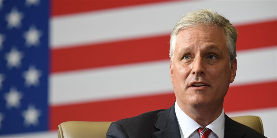 Cố vấn an ninh quốc gia Robert O'Brien. Ảnh: AFP