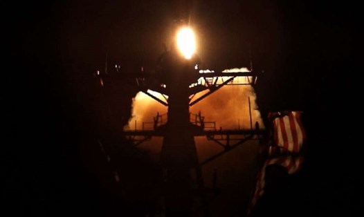 Một tên lửa SM-3 Block IIA được phóng từ tàu chiến Mỹ USS John Finn hôm 16.11. Ảnh: Cơ quan Phòng thủ Tên lửa.