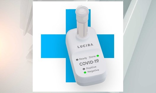 Bộ kit xét nghiệm nhanh COVID-19 tại nhà của Lucira đã được FDA cấp phép sử dụng khẩn cấp. Ảnh: Lucira Health