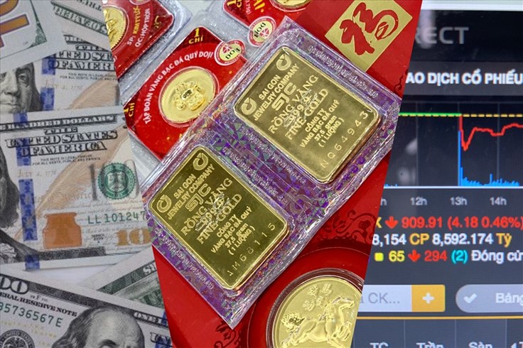 Thị trường 24h: vàng trong nước tăng, VN-Index tăng 5 điểm lập đỉnh mới
