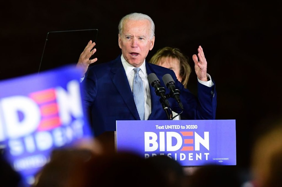 Ông Joe Biden đạt gần 80 triệu phiếu phổ thông trong cuộc bầu cử Tổng thống Mỹ 2020. Ảnh: AFP