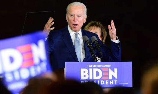 Ông Joe Biden đạt gần 80 triệu phiếu phổ thông trong cuộc bầu cử Tổng thống Mỹ 2020. Ảnh: AFP