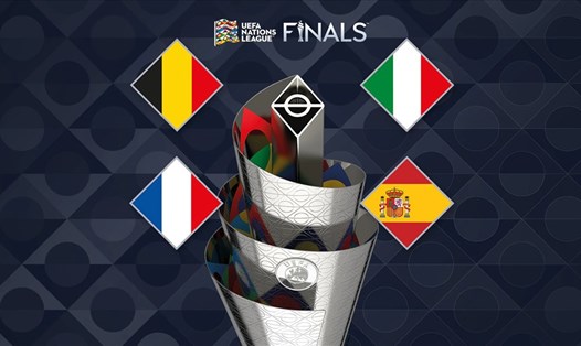 4 đội giành vé vào vòng chung kết UEFA Nations League gồm Bỉ, Italia, Pháp, Tây Ban Nha. Ảnh: UEFA