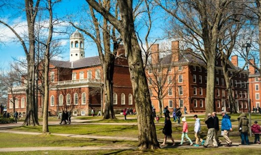 Một góc Đại học Harvard, Mỹ. Ảnh: Scholarship