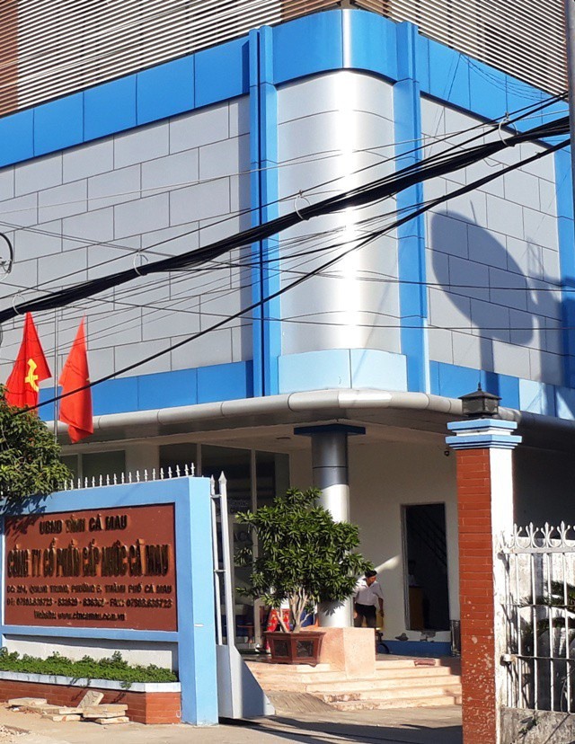 Công ty Cổ phần cấp nước Cà Mau đã nhận lại người lao động sau khi thua kiện (ảnh Nhật Hồ)