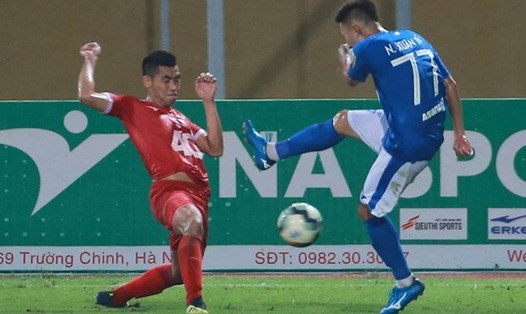 Trận đấu giữa Viettel vs Quảng Ninh diễn ra vào 19h15 ngày 3.11.