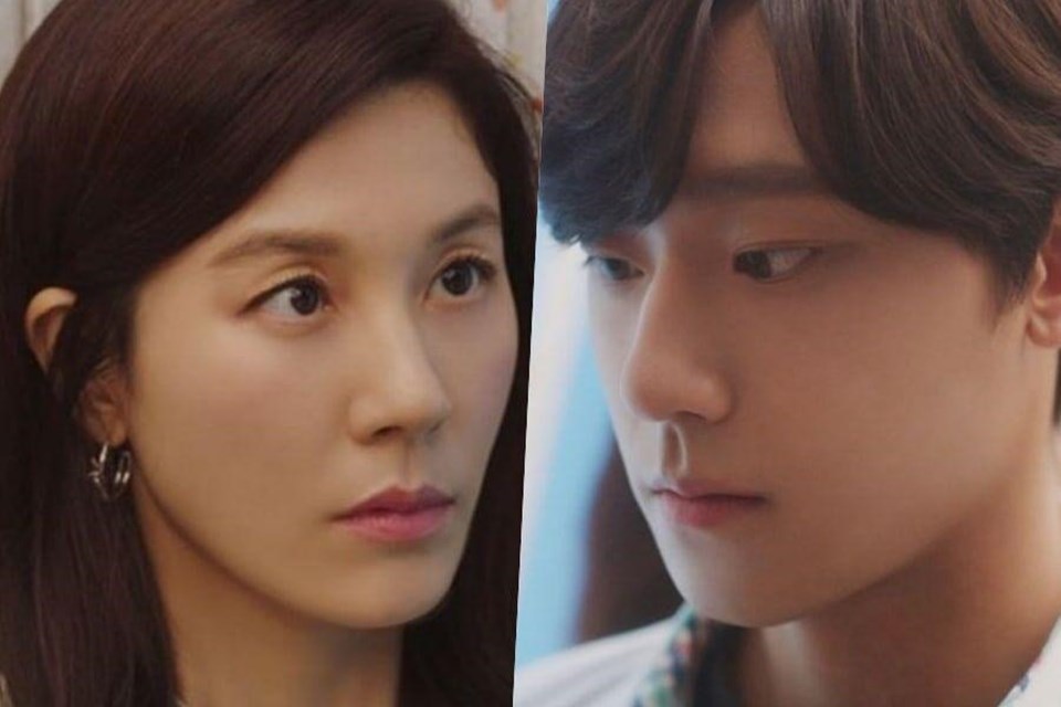 Diễn viên Kim Ha Neul - Lee Do Hyun diễn ăn ý dù chênh lệch khá nhiều về tuổi tác. Ảnh chụp màn hình. Diễn viên Kim Ha Neul - Lee Do Hyun diễn ăn ý dù chênh lệch khá nhiều về tuổi tác. Ảnh chụp màn hình.