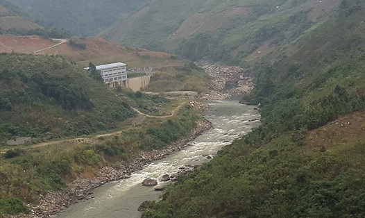 Một nhà máy thủy điện quy mô nhỏ trên địa bàn tỉnh Yên Bái. Ảnh: N.V