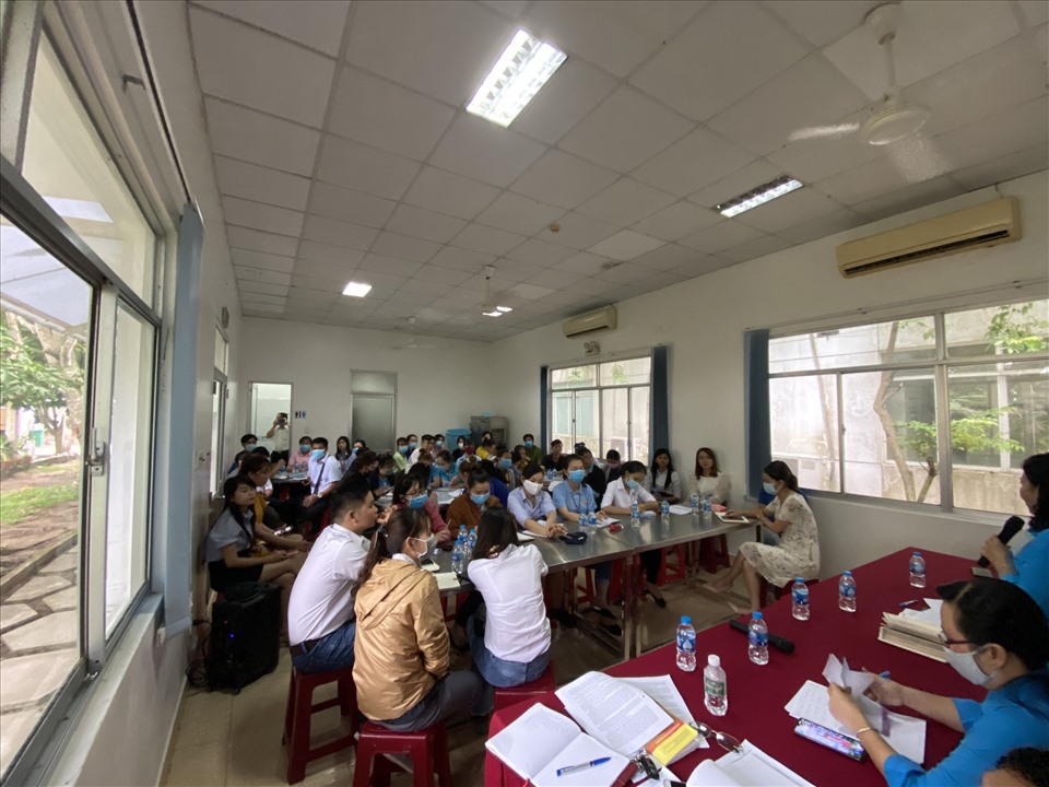 Hội nghị tập huấn. Ảnh: K.Q