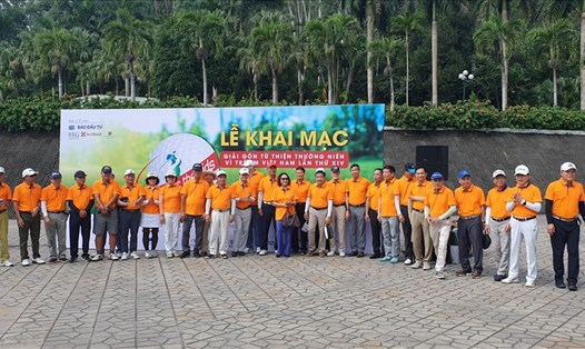 Giải golf từ thiện thường niên Vì trẻ em Việt Nam lần thứ 14 – Swing for the Kids 2020 có sự tham dự của hơn 155 golfer. Ảnh: Thuý Hà