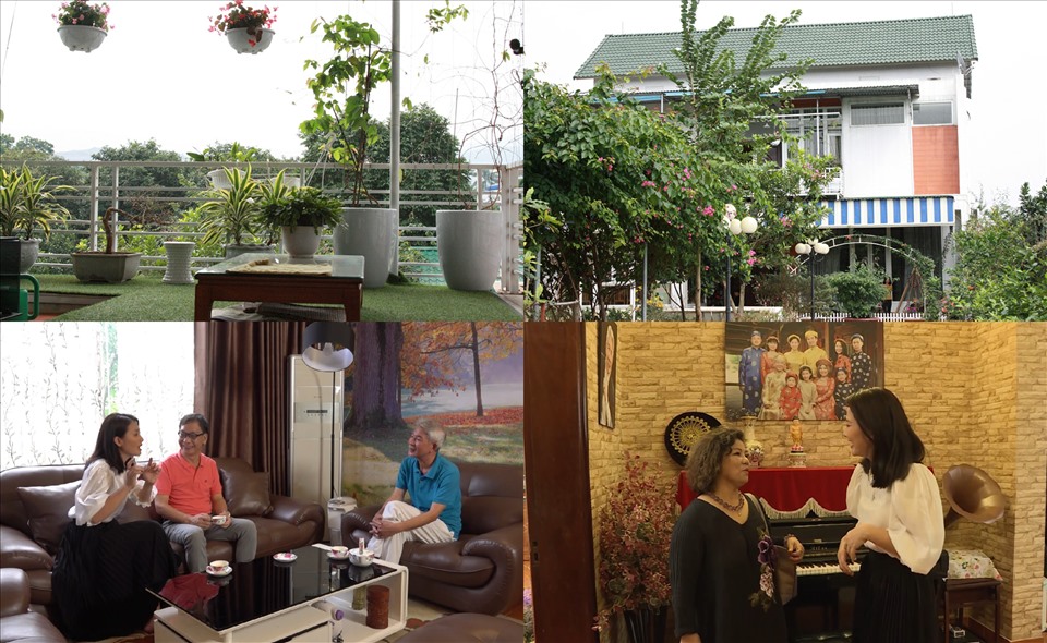 Biệt thự nhà vườn của NSND Thanh Hoa và chồng kém tuổi. Ảnh: MCV