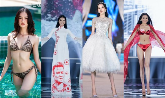 Chân dung 4 cô gái được nghệ sĩ Việt yêu mến tại Hoa hậu Việt Nam 2020. Ảnh: SV