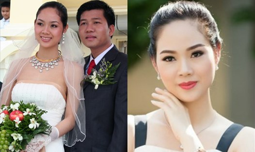 Hoa hậu Việt Nam Mai Phương có cuộc sống hôn nhân viên mãn. Ảnh: NSCC