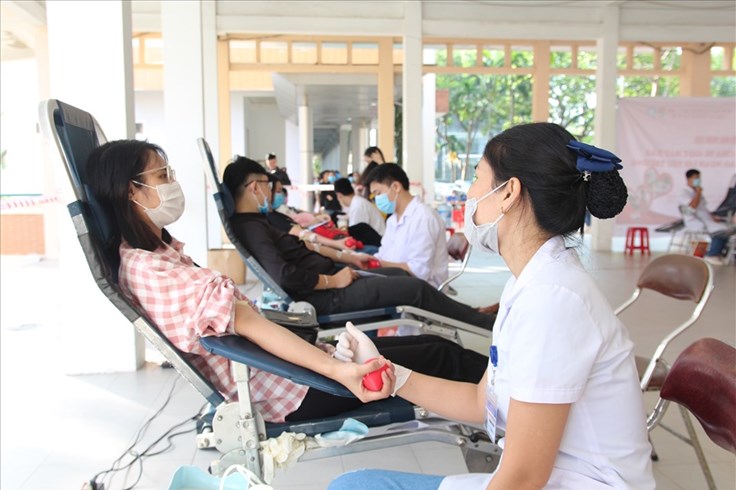Đà Nẵng: Ngày hội hiến máu ý nghĩa thu hút hàng trăm sinh viên