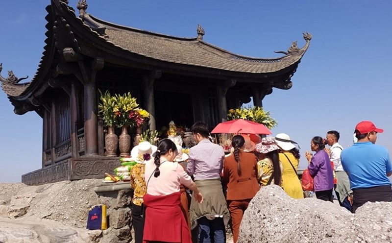 Xây dựng hồ sơ Yên Tử trình UNESCO công nhận là di sản thế giới. Ảnh: Nguyễn Hùng