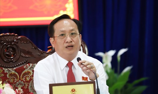 Tân Chủ tịch UBND tỉnh Bạc Liêu Phạm Văn Thiều. Ảnh: Nhật Hồ