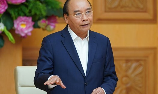 Thủ tướng hoan nghênh quyết tâm giữ đà tăng trưởng của ngành dệt may - Ảnh: VGP/Quang Hiếu