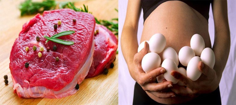 Bổ sung đầy đủ sắt rất cần thiết cho sức khỏe bà bầu và sự phát triển của thai nhi. Đồ họa: Kim Nhung