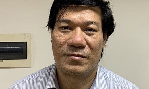 Bị cáo Nguyễn Nhật Cảm, giám đốc Trung tâm CDC TP Hà Nội. Ảnh: CACC