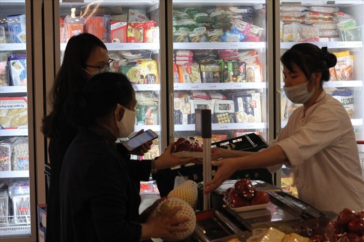 Hà Nội: Không đeo khẩu trang không được vào siêu thị