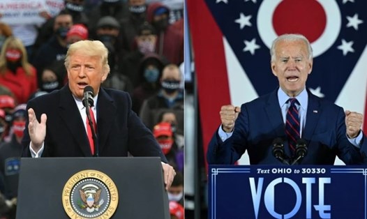 Tổng thống Mỹ Donald Trump có ý định công bố tái tranh cử năm 2024 vào ngày ông Joe Biden tuyên thệ nhậm chức. Ảnh: AFP.