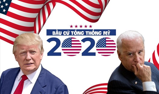 Trực tiếp bầu cử Tổng thống Mỹ 2020. Ảnh Văn Thắng/AFP