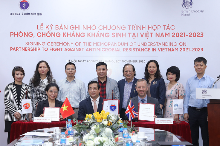 Ký kết chương trình hợp tác phòng, chống kháng kháng sinh tại Việt Nam