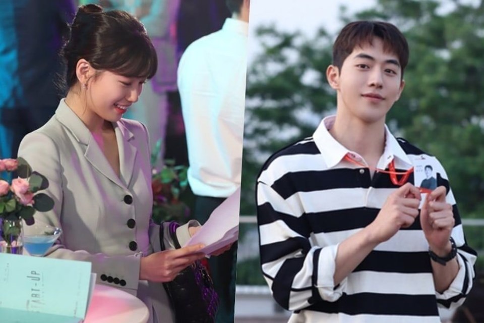 Bộ đôi diễn viên chính của "Start-up" - Suzy và Nam Joo Hyuk. Ảnh chụp màn hình. Bộ đôi diễn viên chính của "Start-up" - Suzy và Nam Joo Hyuk. Ảnh chụp màn hình.