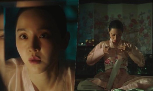 Hình ảnh của Shin Hye Sun trong phim mới. Ảnh cắt clip.