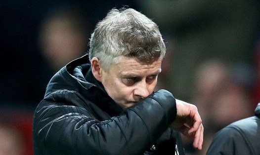 Ole Solskjaer không thể bào chữa cho thất bại và chặng đường tệ hại của Man United. Ảnh: AFP