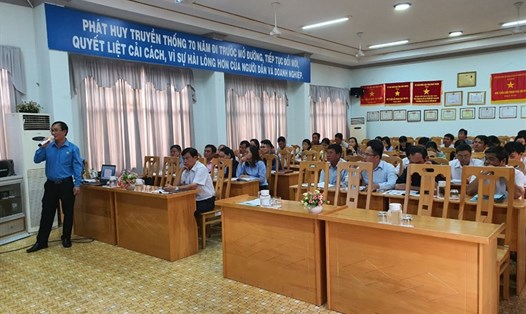 Công đoàn ngành Giao thông vận tải Bình Thuận đã tổ chức lớp tập huấn, bồi dưỡng cán bộ công đoàn năm 2020. Ảnh: Công đoàn Bình Thuận
