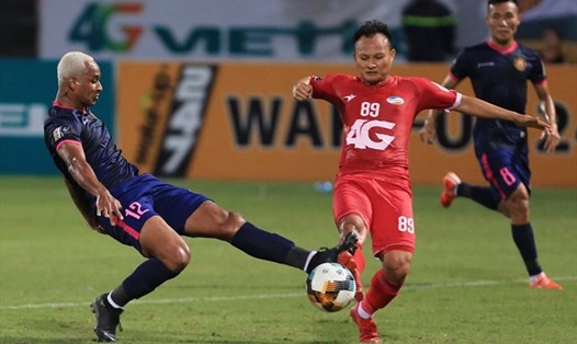Trận đấu giữa Sài Gòn FC vs Viettel diễn ra vào 17h ngày 8.11. Ảnh VPF