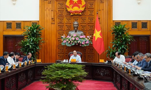Thủ tướng nêu rõ, Việt Nam phải làm tròn trách nhiệm của Năm Chủ tịch ASEAN, tổ chức hội nghị trang trọng, đoàn kết và tiết kiệm. - Ảnh: VGP/Quang Hiếu