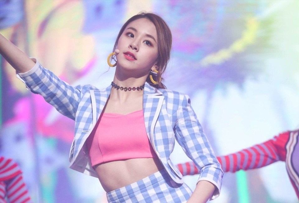 Nữ ca sĩ Chaeyoung - TWICE. Ảnh cắt clip. Nữ ca sĩ Chaeyoung - TWICE. Ảnh cắt clip.