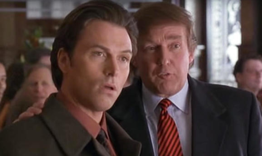 Tổng thống Mỹ - Donald Trump tham gia trong phim “Cộng sự” khiến nhiều khán giả thích thú. Ảnh nguồn: Mnet.