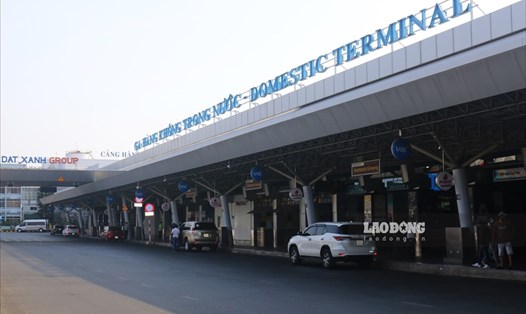 Giao thông các tuyến đường nội bộ sân bay Tân Sơn Nhất  sẽ được tổ chức lại.  Ảnh: Minh  Quân