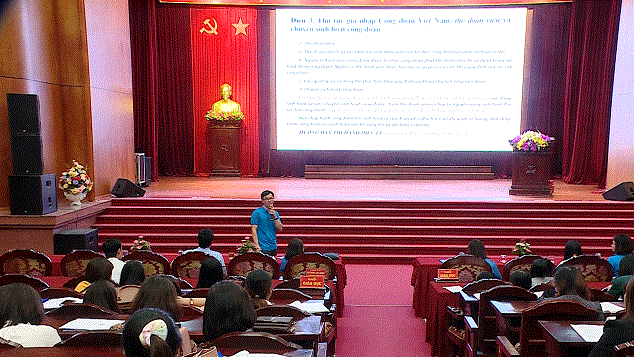Toàn cảnh buổi tập huấn. Ảnh: Nguyễn Thu Thuỷ