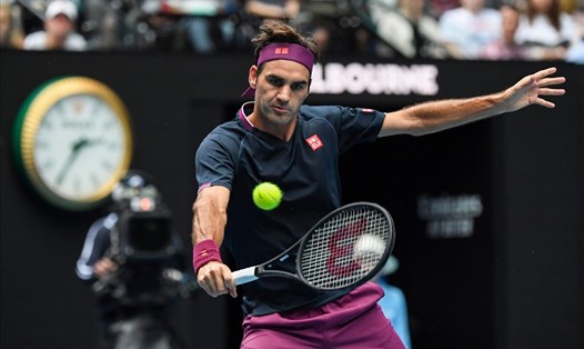 Giải đấu gần đây nhất Roger Federer tham dự là Australia mở rộng. Ảnh: AFP