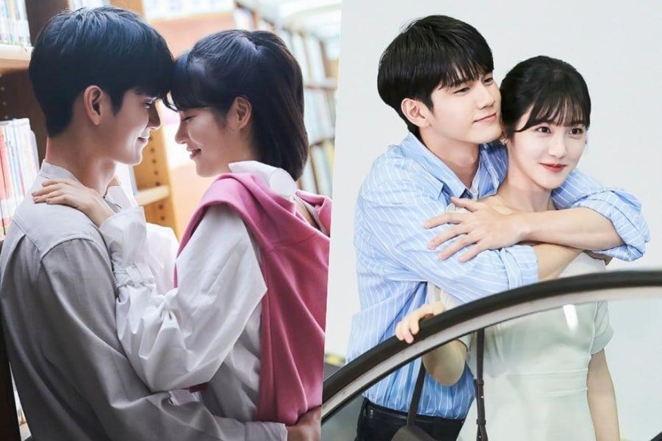 Ong Seung Wu và Shin Ye Eun trong "More Than Friends”. Ảnh cắt phim. Ong Seung Wu và Shin Ye Eun trong "More Than Friends”. Ảnh cắt phim.